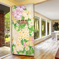 Samoa AIGA Floral Theme Door Cover Always In God's Arms