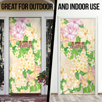 Samoa AIGA Floral Theme Door Cover Always In God's Arms