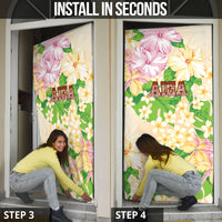 Samoa AIGA Floral Theme Door Cover Always In God's Arms