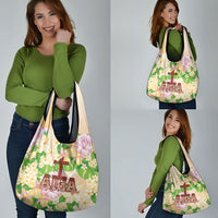 Samoa AIGA Floral Theme Grocery Bag Always In God's Arms