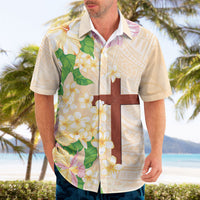 Samoa AIGA Floral Theme Hawaiian Shirt Always In God's Arms