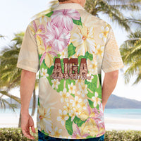 Samoa AIGA Floral Theme Hawaiian Shirt Always In God's Arms