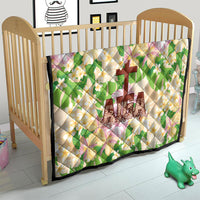 Samoa AIGA Floral Theme Quilt Always In God's Arms