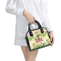 Samoa AIGA Floral Theme Shoulder Handbag Always In God's Arms