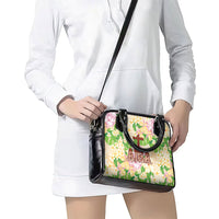 Samoa AIGA Floral Theme Shoulder Handbag Always In God's Arms