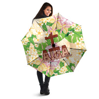 Samoa AIGA Floral Theme Umbrella Always In God's Arms