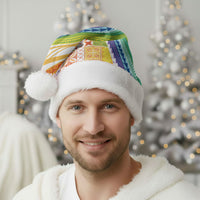 Pasifika Samoa Siapo Malu Tattoo Inspired Christmas Santa Hat Fa'afafine Rainbow Theme