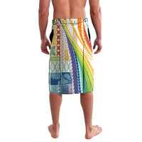 Pasifika Samoa Siapo Malu Tattoo Inspired Lavalava Fa'afafine Rainbow Theme