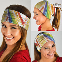 Pasifika Samoa Siapo Malu Tattoo Inspired Neck Gaiter Fa'afafine Rainbow Theme