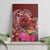 Personalized Samoa Meri Krisimasi Canvas Wall Art Segasegamau'u Mix Siapo