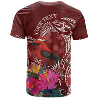 Personalized Samoa Meri Krisimasi T Shirt Segasegamau'u Mix Siapo