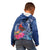 Personalized Samoa Christmas Kid Hoodie Cardinal Honeyeater Mix Siapo