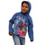Personalized Samoa Christmas Kid Hoodie Cardinal Honeyeater Mix Siapo
