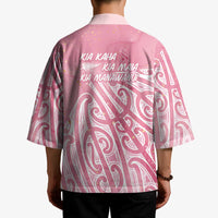 Breast Cancer Awareness Maori Kimono Kia Kaha Kia Maia Kia Manawanui - Polynesian Pride
