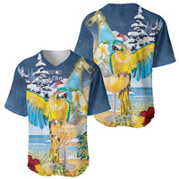Funny Tropical Christmas Baseball Jersey Tis The Season To Get Tipsy LT7 - Polynesian Pride