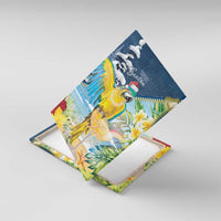 Funny Tropical Christmas Canvas Wall Art Tis The Season To Get Tipsy