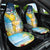 Funny Tropical Christmas Car Seat Cover Tis The Season To Get Tipsy