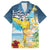 Funny Tropical Christmas Hawaiian Shirt Tis The Season To Get Tipsy