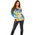 Funny Tropical Christmas Off Shoulder Sweater Tis The Season To Get Tipsy