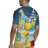 Funny Tropical Christmas Rugby Jersey Tis The Season To Get Tipsy LT7 - Polynesian Pride