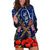 Anzac Hoodie Dress Ausralia Aboriginal Mix New Zealand Slouch Hats LT7 Blue - Polynesian Pride