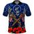 Anzac Polo Shirt Ausralia Aboriginal Mix New Zealand Slouch Hats LT7 Blue - Polynesian Pride