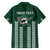 Hawaii Rainbow Warriors Personalized Family Matching Off The Shoulder Long Sleeve Dress and Hawaiian Shirt Kakau Ikakai Laau Pama