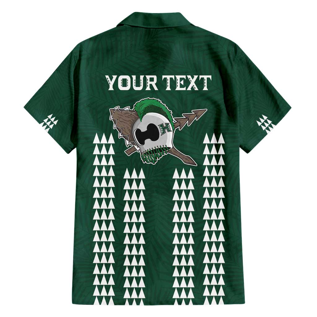 Hawaii Rainbow Warriors Personalized Hawaiian Shirt Kakau Ikakai Laau Pama