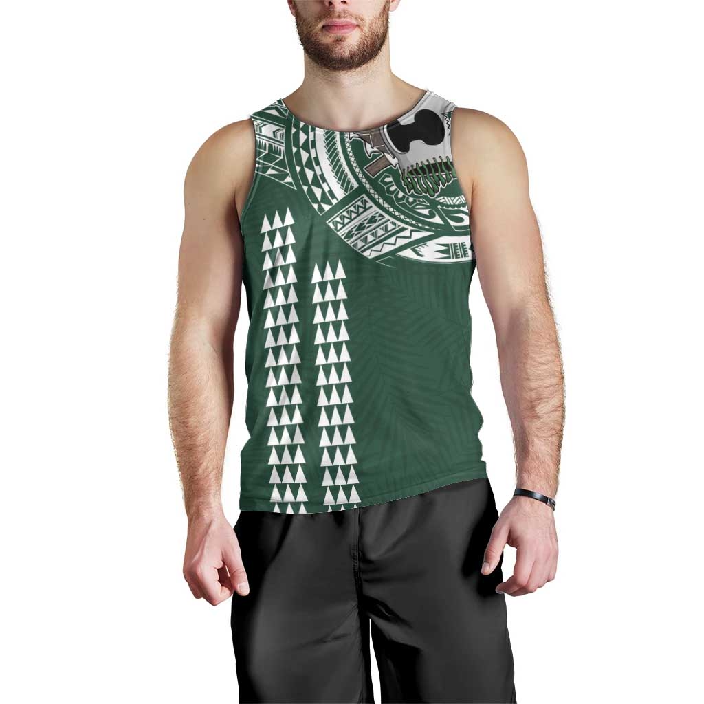 Hawaii Rainbow Warriors Personalized Men Tank Top Kakau Ikakai Laau Pama
