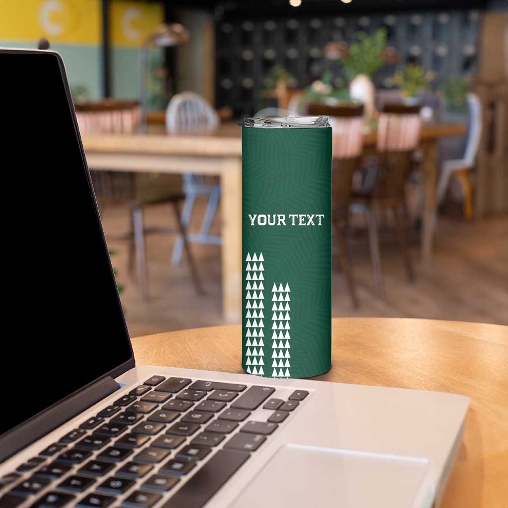 Hawaii Rainbow Warriors Personalized Skinny Tumbler Kakau Ikakai Laau Pama