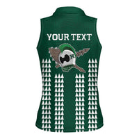 Hawaii Rainbow Warriors Personalized Women Sleeveless Polo Shirt Kakau Ikakai Laau Pama