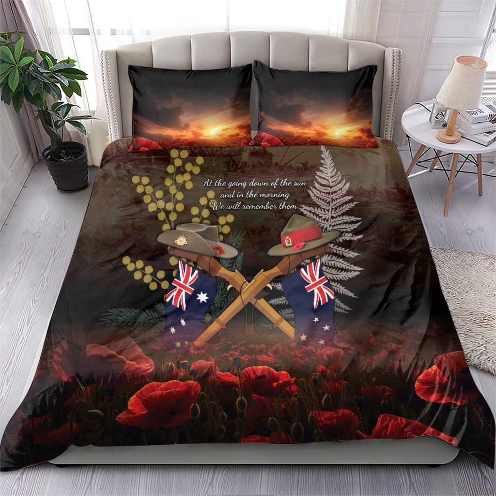Australia - New Zealand ANZAC Bedding Set Gallipoli ANZAC Cove Landing