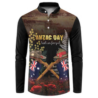 Australia - New Zealand ANZAC Button Sweatshirt Gallipoli ANZAC Cove Landing