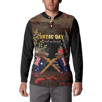 Australia - New Zealand ANZAC Button Sweatshirt Gallipoli ANZAC Cove Landing