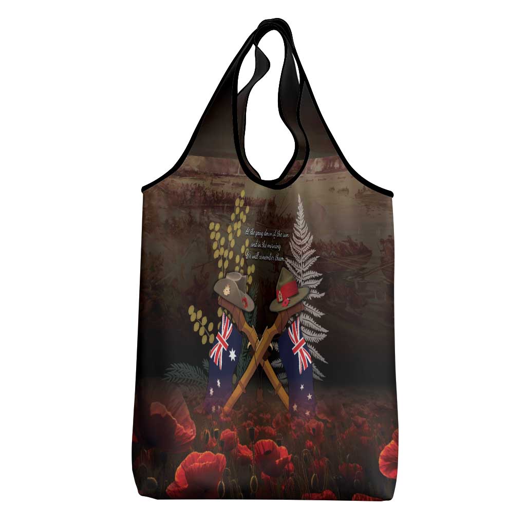 Australia - New Zealand ANZAC Grocery Bag Gallipoli ANZAC Cove Landing