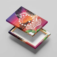 Kia Orana Cook Islands Canvas Wall Art Sunset Dream