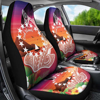 Kia Orana Cook Islands Car Seat Cover Sunset Dream LT7 - Polynesian Pride