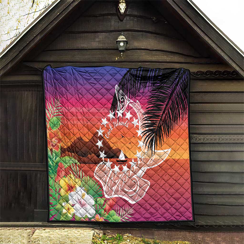 Kia Orana Cook Islands Quilt Sunset Dream LT7 - Polynesian Pride