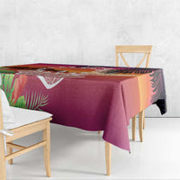 Kia Orana Cook Islands Tablecloth Sunset Dream LT7 - Polynesian Pride