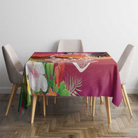 Kia Orana Cook Islands Tablecloth Sunset Dream LT7 - Polynesian Pride