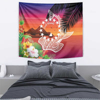 Kia Orana Cook Islands Tapestry Sunset Dream LT7 - Polynesian Pride