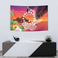 Kia Orana Cook Islands Tapestry Sunset Dream LT7 - Polynesian Pride