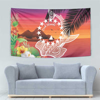 Kia Orana Cook Islands Tapestry Sunset Dream LT7 - Polynesian Pride