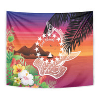 Kia Orana Cook Islands Tapestry Sunset Dream LT7 - Polynesian Pride