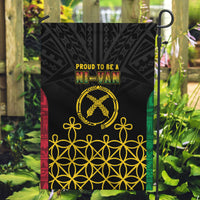 Vanuatu Indipendens Dei Garden Flag Tribal Sand Drawing