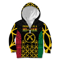 Vanuatu Indipendens Dei Kid Hoodie Tribal Sand Drawing