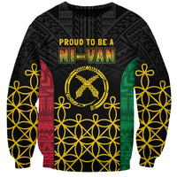 Vanuatu Indipendens Dei Sweatshirt Tribal Sand Drawing LT7 Unisex Colorful - Polynesian Pride