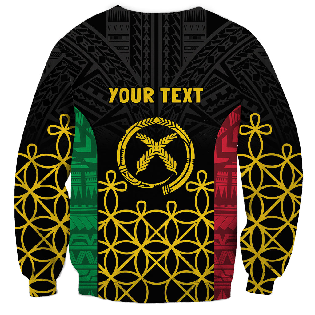 Vanuatu Indipendens Dei Sweatshirt Tribal Sand Drawing LT7 - Polynesian Pride