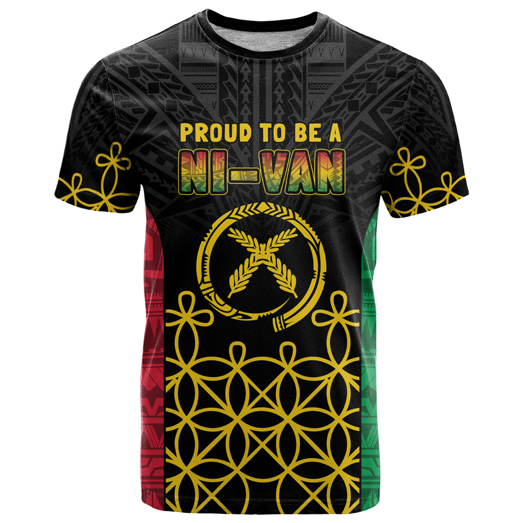 Vanuatu Indipendens Dei T Shirt Tribal Sand Drawing LT7 Colorful - Polynesian Pride