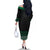 Maori Taniko Patterns Family Matching Off The Shoulder Long Sleeve Dress and Hawaiian Shirt Pounamu Niho Taniwha Mix Paatiki Motifs